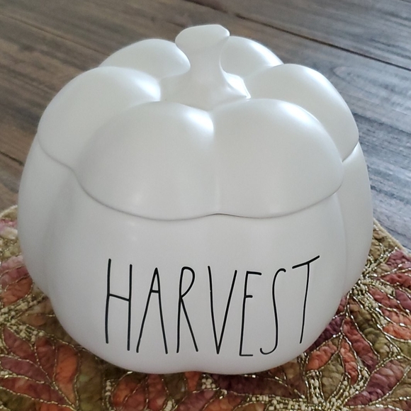 Rae Dunn Dining Rae Dunn Harvest Pumpkin Canister Nwt Poshmark